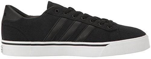 Amazon.com | adidas Originals Men's Cloudfoam Super Daily Shoes, Black/Black/White, (12 M US) | Fashion Sneakers